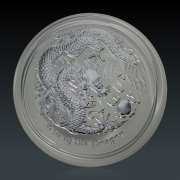 1 Oz Lunar 2 Drache 2012 Silber