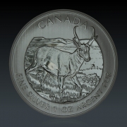 1 Oz Canada Wildlife Antilope 2013 Silber
