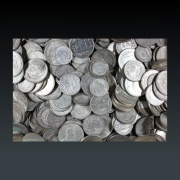 1 Kg Schweizer Silbergeld 1Fr-5Fr