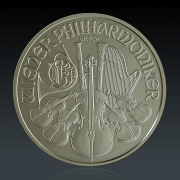 1 Oz Wiener Philharmoniker 2010 Silber