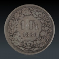 1 Franken 1860 ss Nr.4
