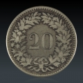 20 Rappen 1851 s-ss Nr.1
