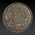 2 Franken 1862 ss-vz Nr.3