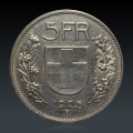 5 Franken 1925 vz Nr.7