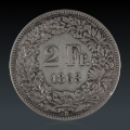 2 Franken 1863 -vz Nr.5