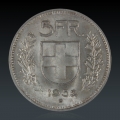 5 Franken 1952 vz-unz Nr.12