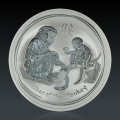 1 Oz Lunar 2 Affe 2016 Silber